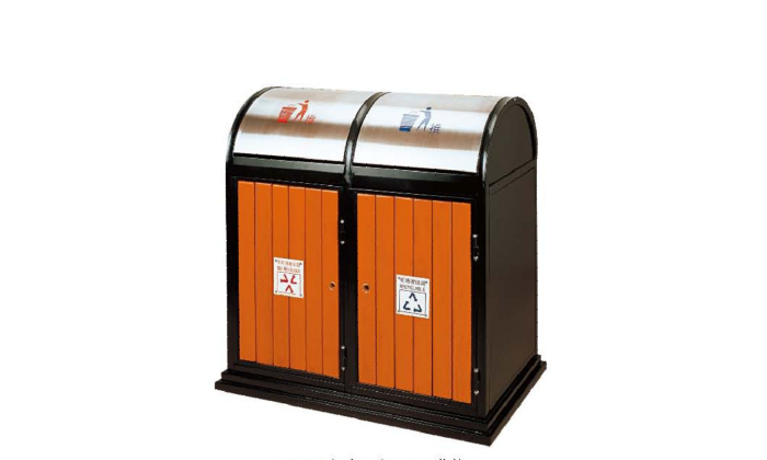 小區(qū)果皮箱戶(hù)外垃圾桶YTD11